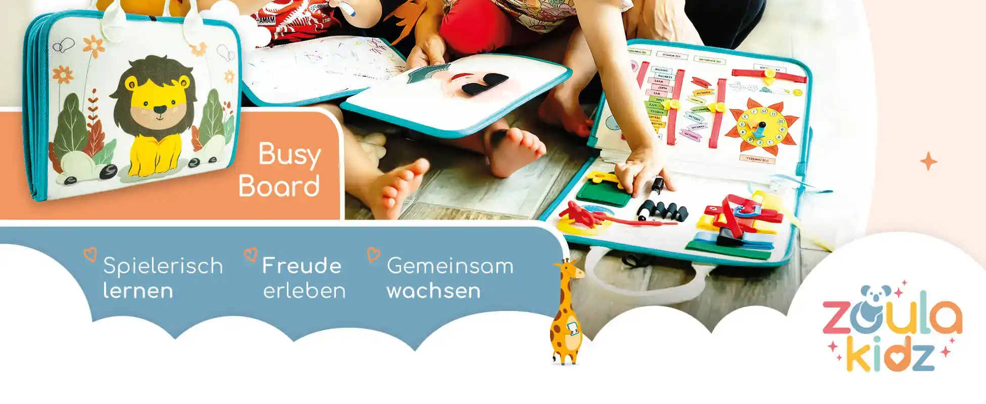Boho Busy Board - Liebevolle Handarbeit und einzigartiges Design